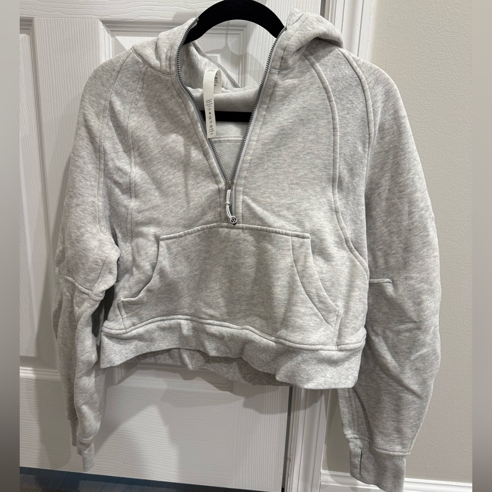 Lululemon scuba cropped oversize hoodie